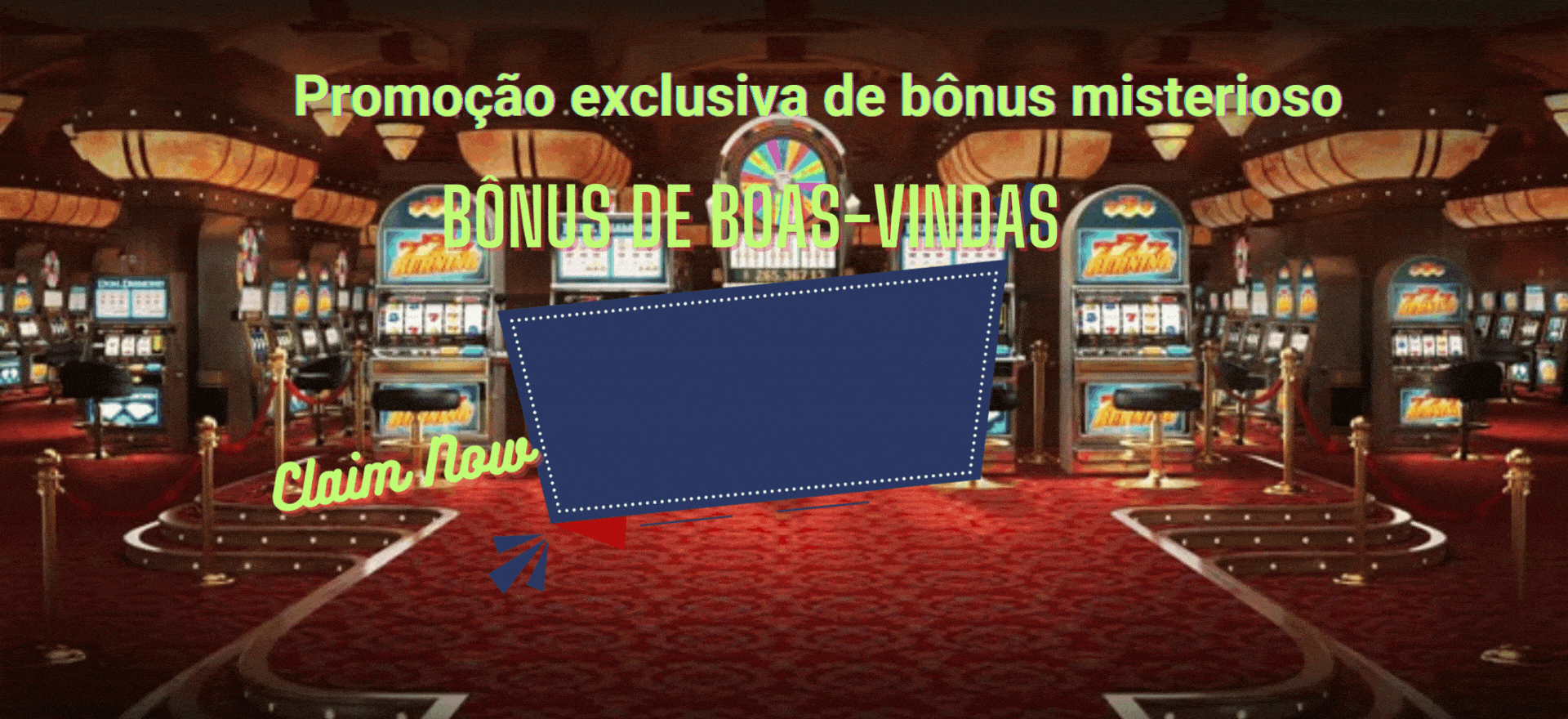 Bônus de boas-vindas